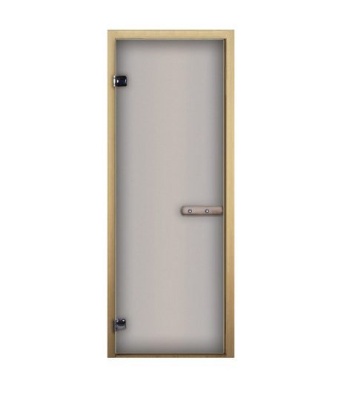 Дверь LK Сатин Матовая 1900х700мм (8мм, 3 петли 710) (Магнит) (БУК) — Компания «Печи-нн.рф»