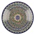 Тарелка глубокая Риштанская Керамика, синяя 19 см — Компания «Печи-нн.рф»