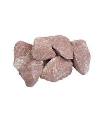Камни для бани Малиновый Кварцит 20 кг — Компания «Печи-нн.рф»