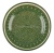 Тарелка глубокая Риштанская Керамика, зеленая 20 см — Компания «Печи-нн.рф»