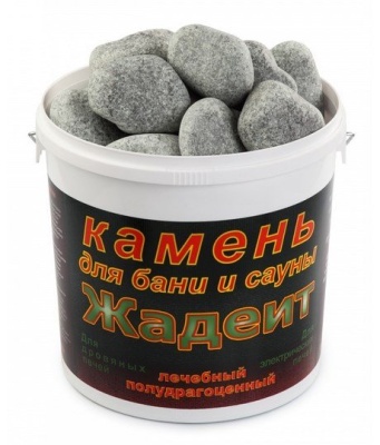 Камни для бани Жадеит шлифованный (Хакасия) ведро 5 кг — Компания «Печи-нн.рф»