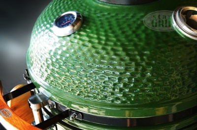 Керамический гриль-барбекю Start Grill SKL22 зелёный (57 см) — Компания «Печи-нн.рф»